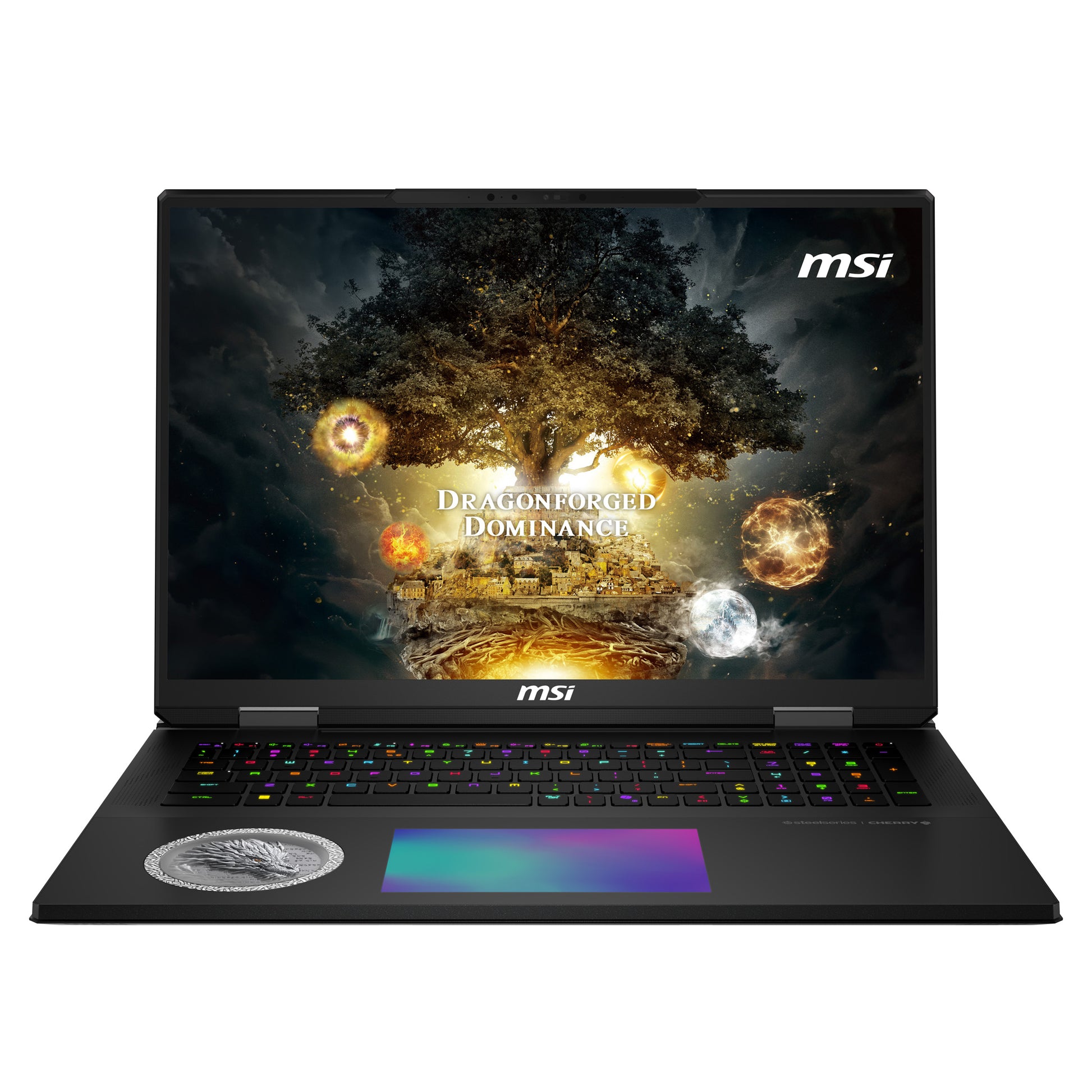 MSI Titan 18 HX DRAGON EDITION NORSE MYTH A2XWIG-442US Intel Core Ultra 9 285HX Laptop 18" UHD+ 64 GB DDR5-SDRAM 6 TB SSD NVIDIA GeForce RTX 5080 Wi-Fi 7 (802.11be) Windows 11 Pro Black
