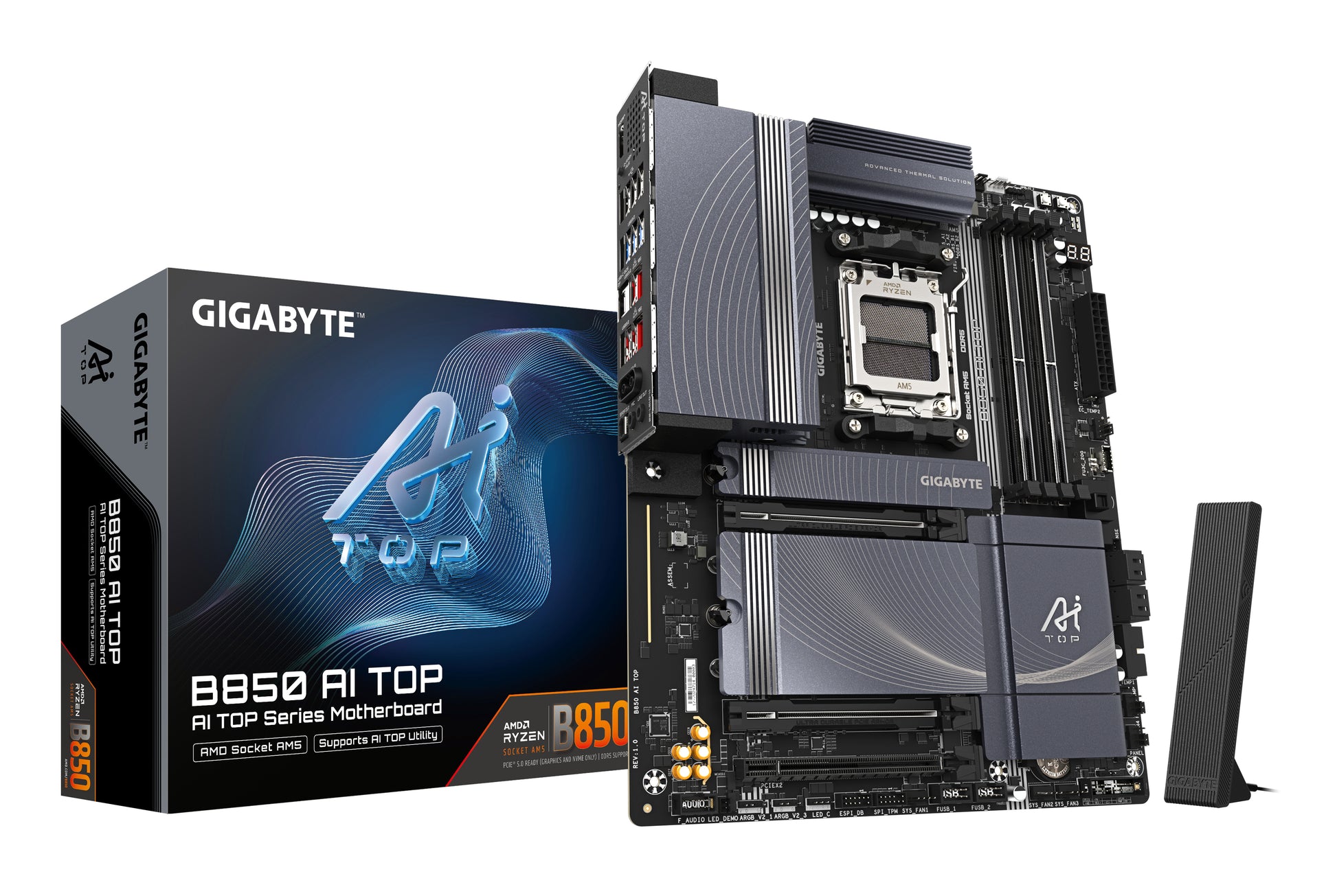 GIGABYTE B850 AI TOP motherboard AMD B850 Socket AM5 ATX