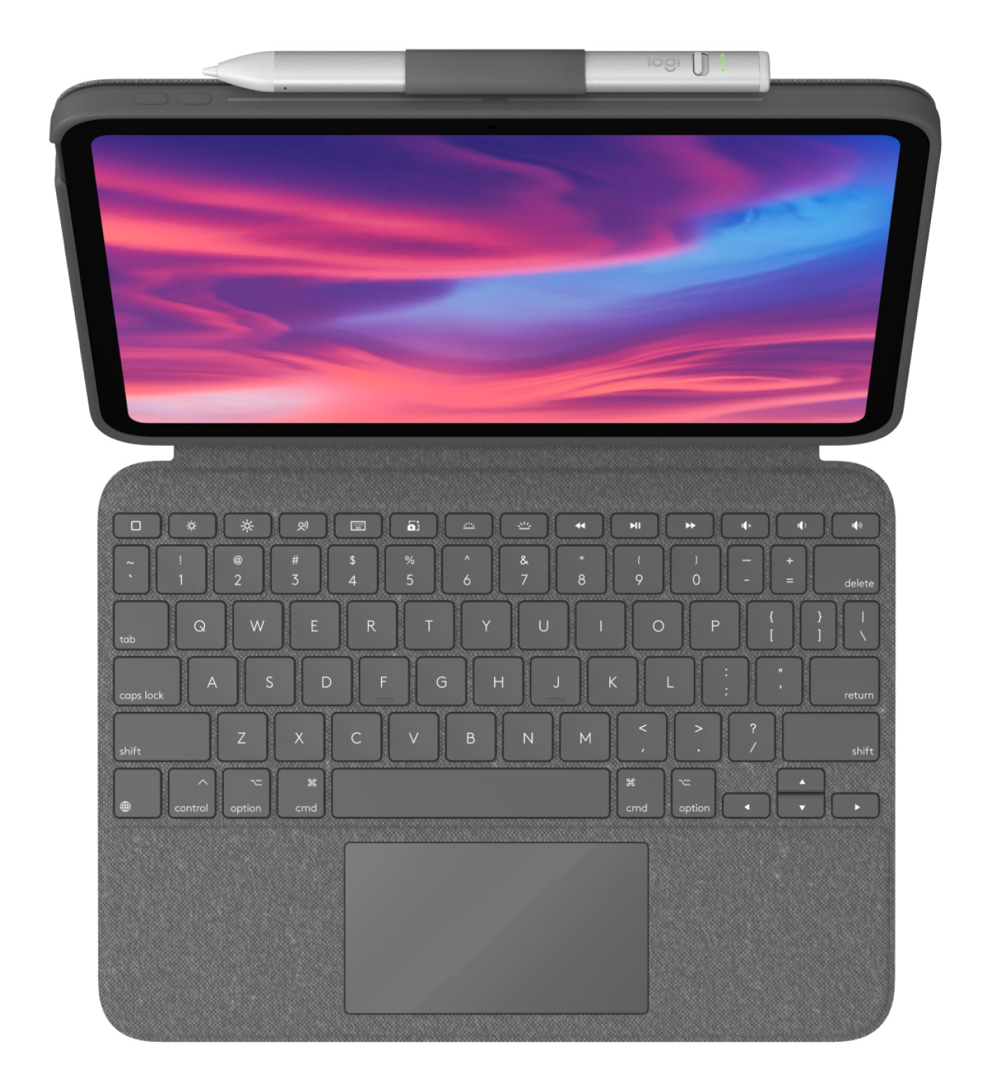 Logitech 920-011433 mobile device keyboard QWERTY English Smart Connector Gray