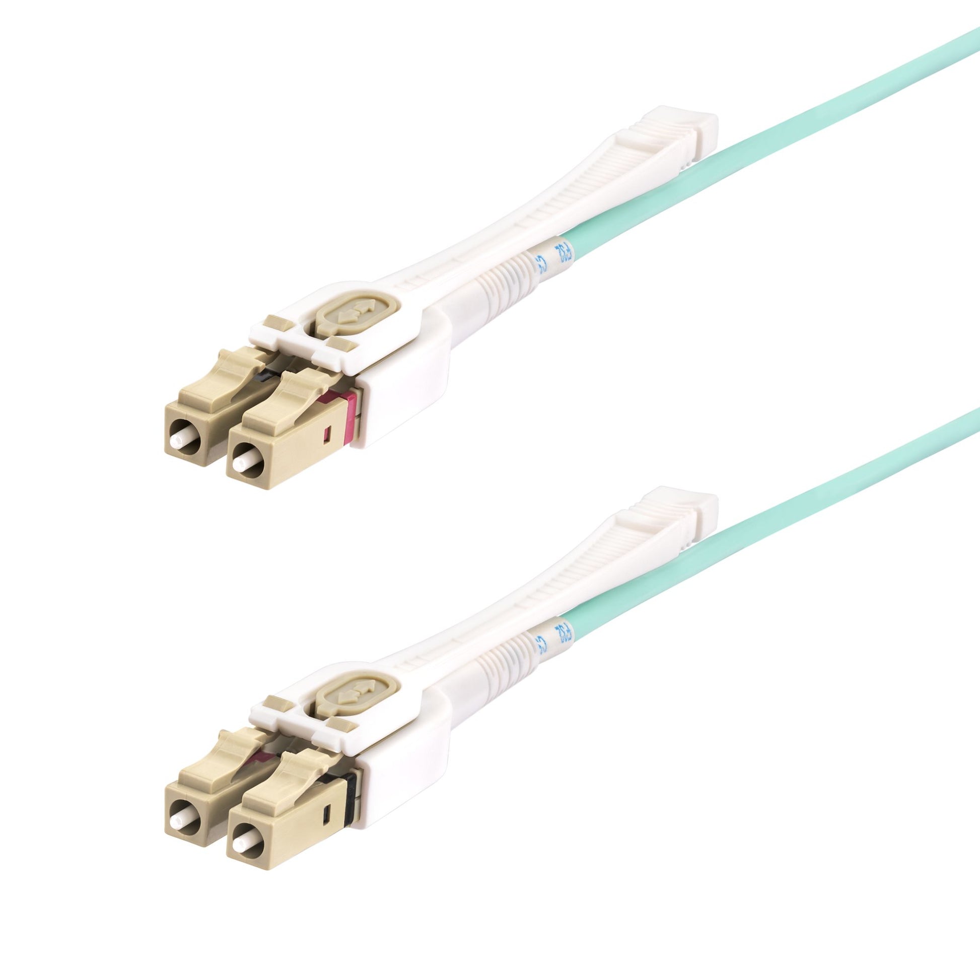 StarTech.com 450FBLCLC5PP InfiniBand/fibre optic cable 196.9" (5 m) LC LOMM Aqua color