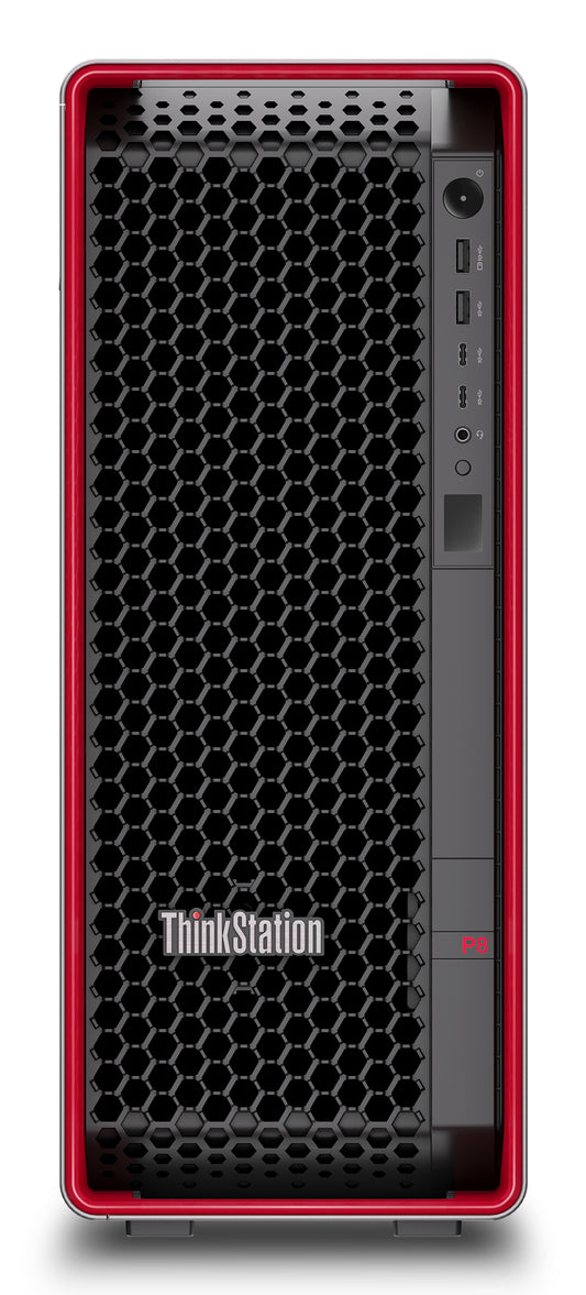 Lenovo ThinkStation P8 AMD Ryzen Threadripper PRO 7945WX 32 GB DDR5-SDRAM 1 TB SSD NVIDIA T1000 Windows 11 Pro Tower Workstation Black