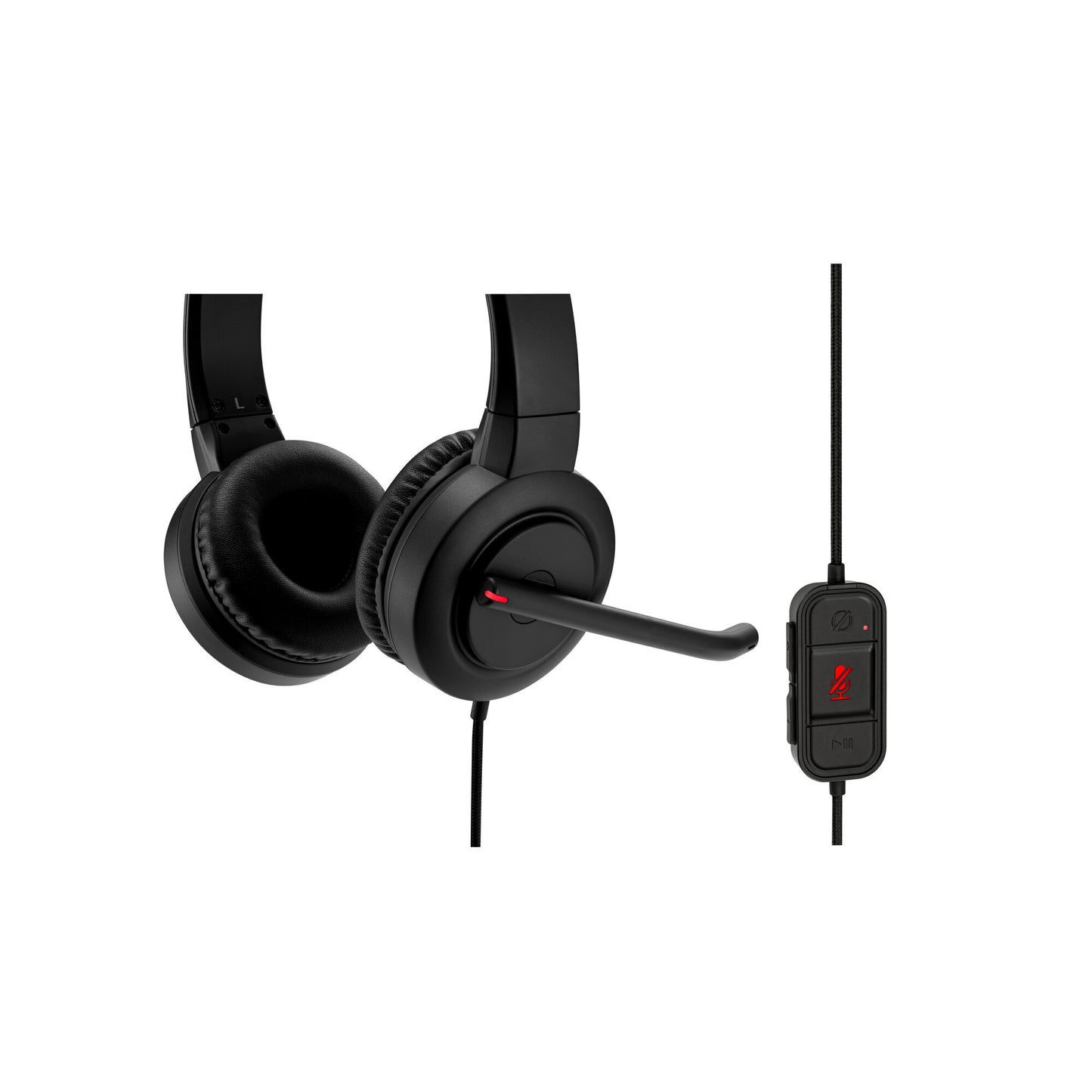Kensington H1000 Headset Wired Head-band Calls/Music USB Type-C Black