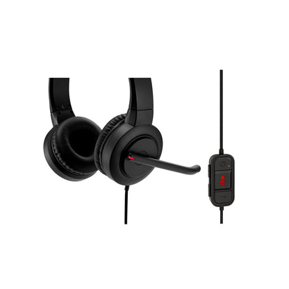 Kensington H1000 Headset Wired Head-band Calls/Music USB Type-C Black