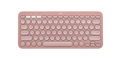 Logitech Pebble Keys 2 K380s keyboard Universal Bluetooth QWERTY English Rose