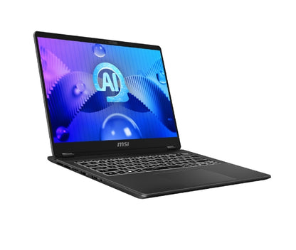 MSI Prestige 14AI Studio C1VFG 029 Intel Core Ultra 7 155H Laptop 14" 2.8K 32 GB DDR5-SDRAM 1 TB SSD Wi-Fi 7 (802.11be) Windows 11 Pro Gray