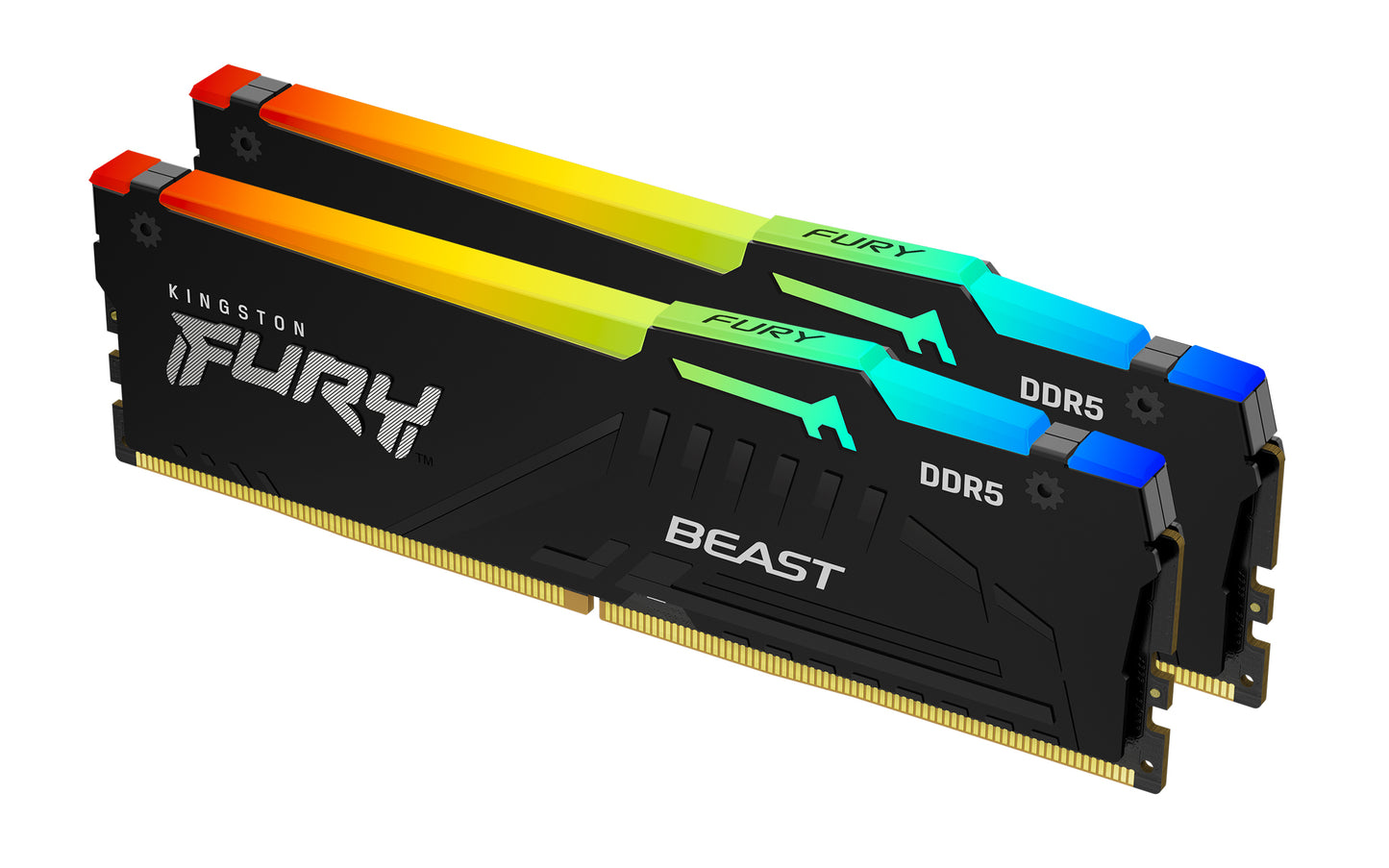 Kingston Technology FURY Beast RGB memory module 16 GB 2 x 8 GB DDR5 5600 MT/s