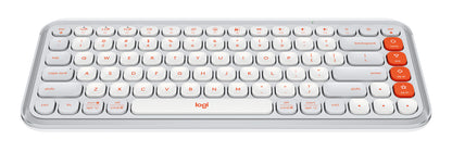 Logitech 920-012935 keyboard Universal Bluetooth QWERTY English White