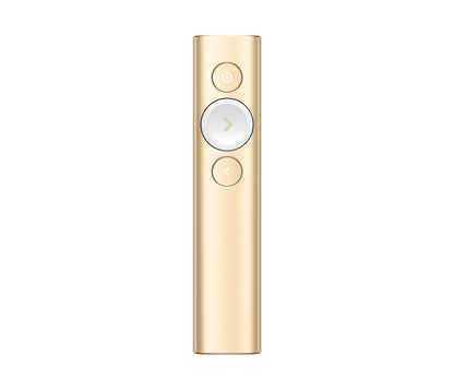 Logitech 910-004860 wireless presenter Bluetooth/RF Gold