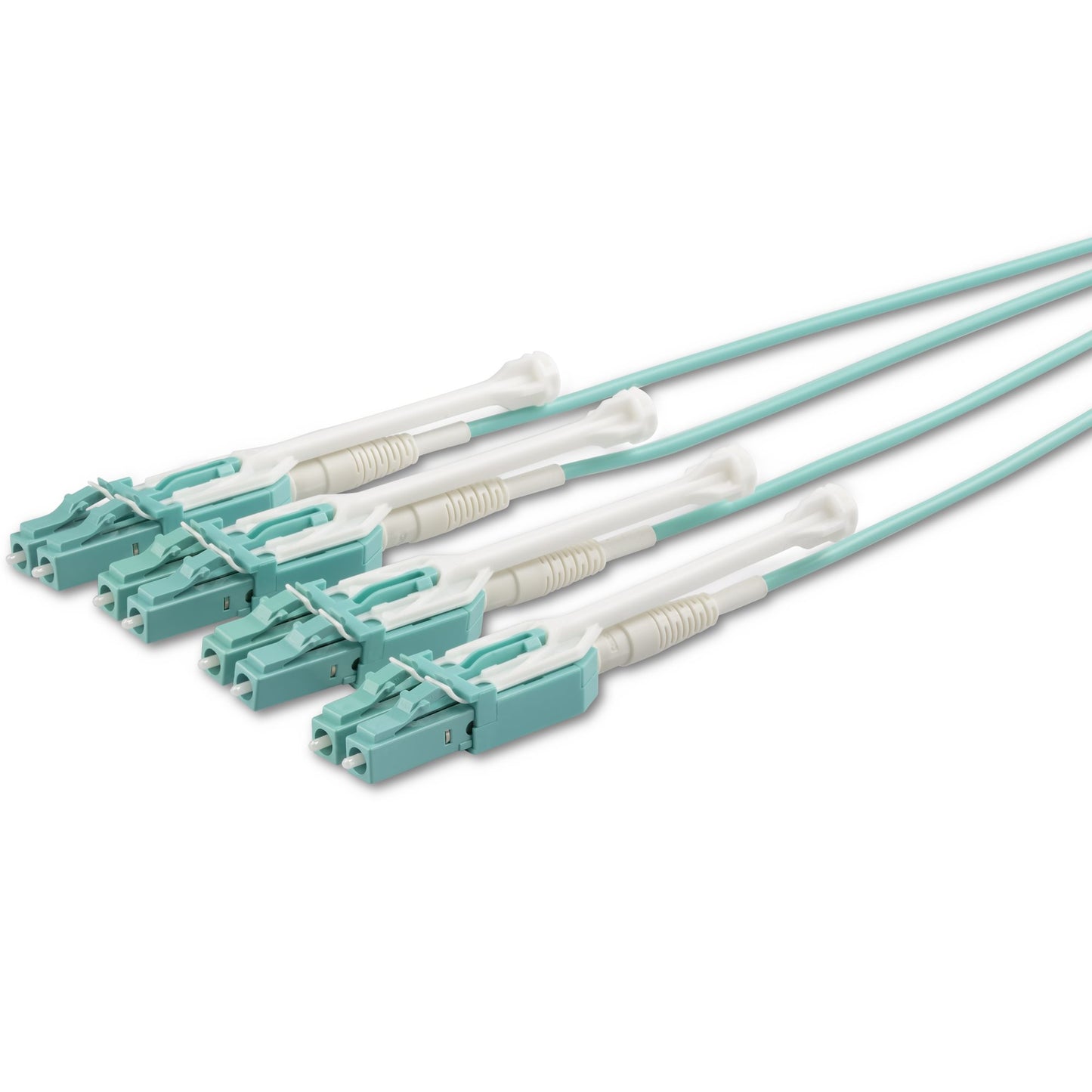 StarTech.com MPO8LCPL2M InfiniBand/fibre optic cable 78.7" (2 m) MPO/MTP 8x LC Aqua color