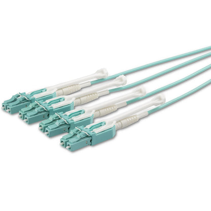 StarTech.com MPO8LCPL2M InfiniBand/fibre optic cable 78.7" (2 m) MPO/MTP 8x LC Aqua color