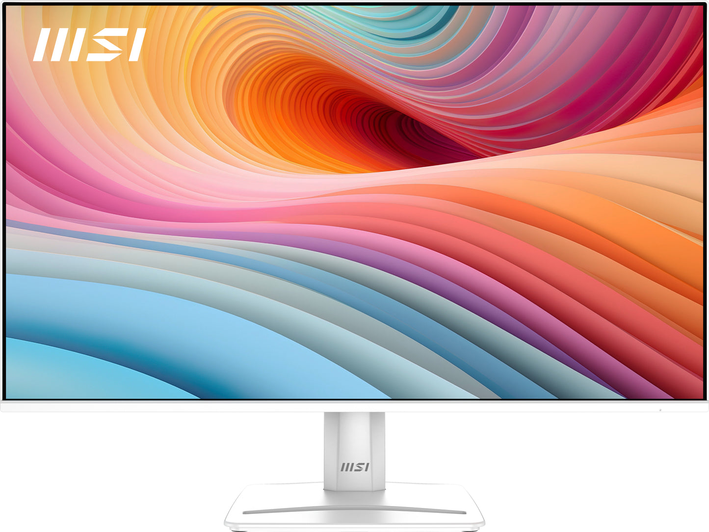MSI Pro MP275W E2 computer monitor 27" 1920 x 1080 pixels Full HD LED White