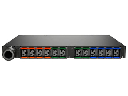 Vertiv Geist MNR5M1R6-12CF18-4CS15A0H10-S power distribution unit (PDU) 12 AC outlet(s) 0U Black