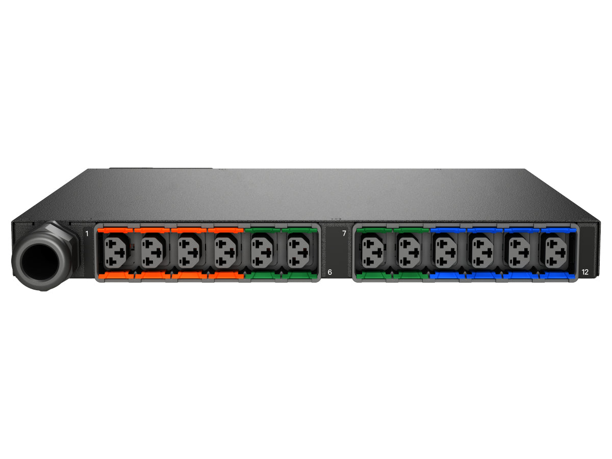 Vertiv Geist MNR5M1R6-12CF18-3TL15A0H10-S power distribution unit (PDU) 12 AC outlet(s) 0U Black