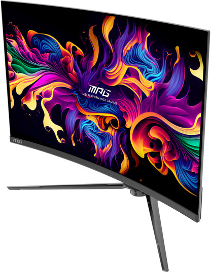 MSI MPG 321CURX QD-OLED computer monitor 31.5" 3840 x 2160 pixels 4K Ultra HD Black