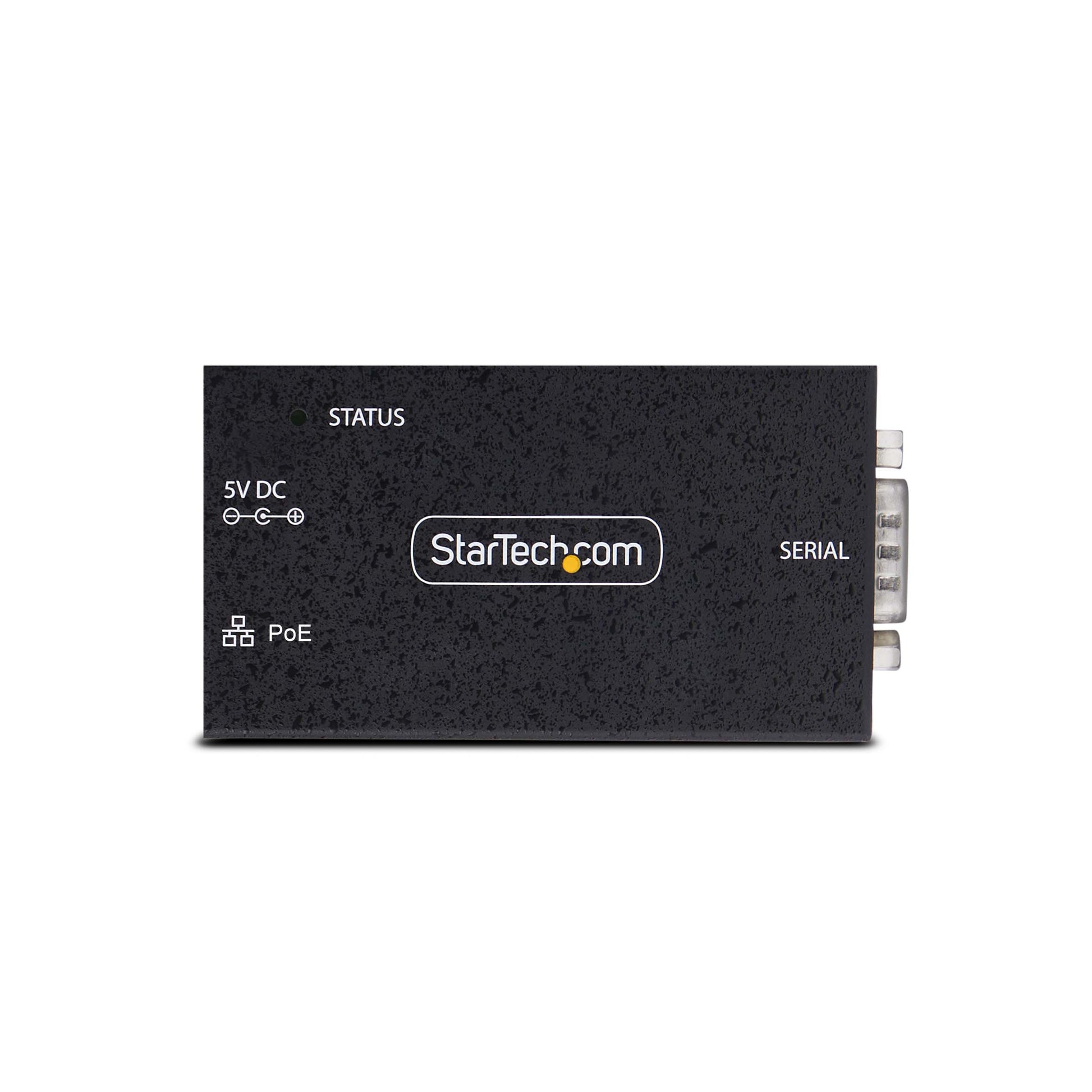 StarTech.com I13P-SERIAL-ETHERNET serial converter/repeater/isolator RS-232 RJ-45 Black