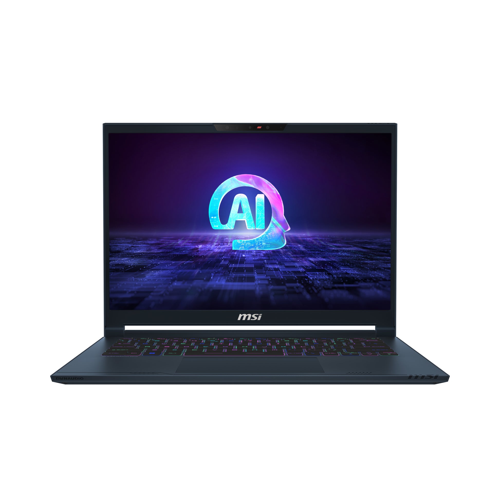 MSI Stealth 14 AI STUDIO A1VEG-090 Intel Core Ultra 7 155H Laptop 14" Full HD+ 16 GB DDR5-SDRAM 1 TB SSD NVIDIA GeForce RTX 4050 Wi-Fi 7 (802.11be) Windows 11 Pro Blue