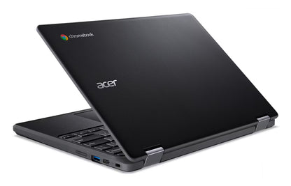 Acer Chromebook R756T-C822 Intel® N N100 11.6" Touchscreen 4 GB LPDDR5-SDRAM 32 GB Flash Wi-Fi 6E (802.11ax) ChromeOS Black