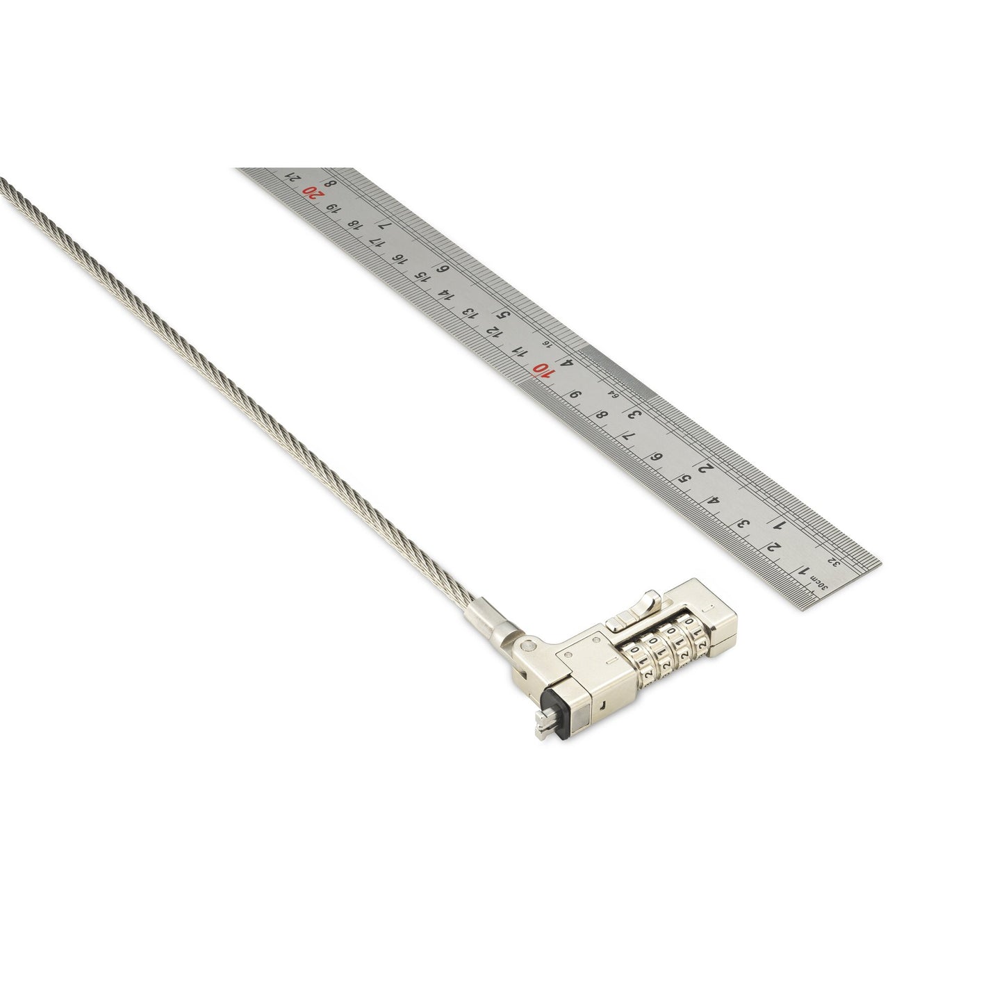 Kensington Slim NanoSaver 2.0 EQ cable lock Silver 70.9" (1.8 m)