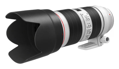 Canon EF 70-200mm f/2.8L IS III USM SLR Telephoto zoom lens Black, White