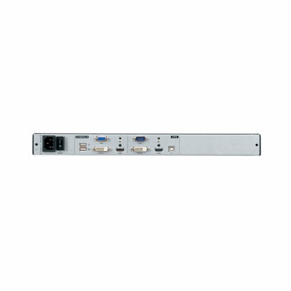 Middle Atlantic Products RM-KB-LCD17HD rack console 17.3" 1920 x 1080 pixels Metal Black 1U