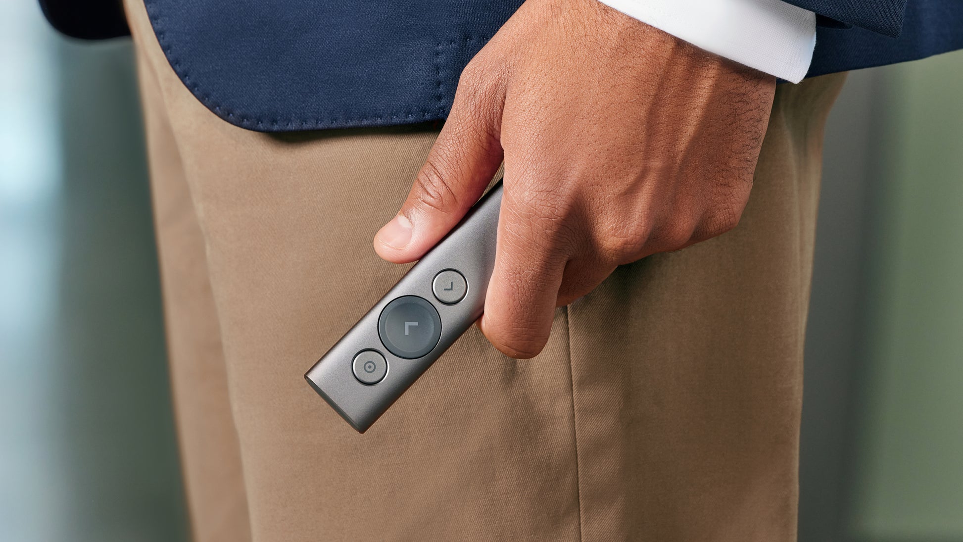 Logitech 910-005216 wireless presenter Bluetooth/RF Gray