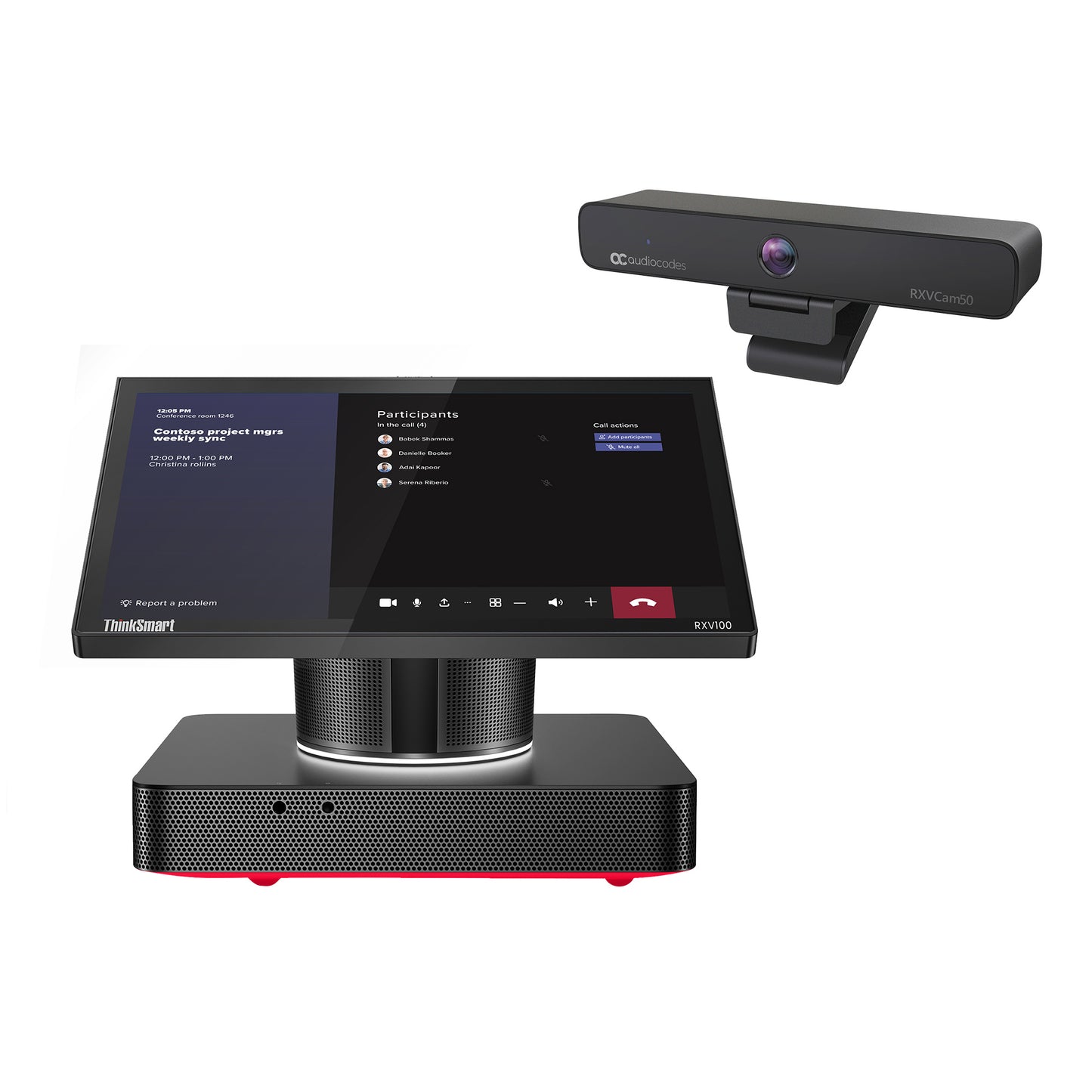 AudioCodes RXV100-B20 video conferencing system 12 person(s) Ethernet LAN Multimedia congress terminal