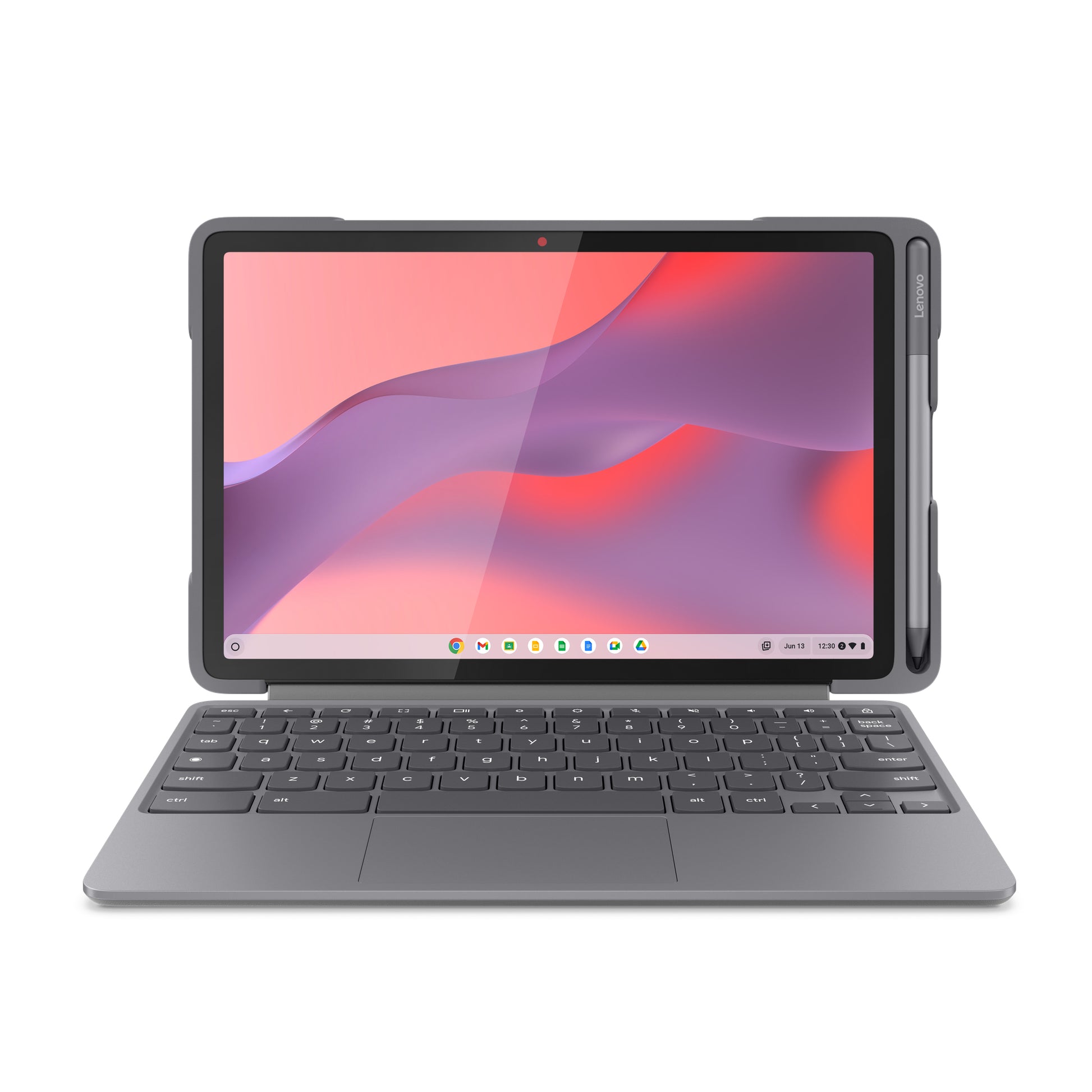 Lenovo Chromebook Duet EDU G2 MediaTek Kompanio 64 GB 10.95" 8 GB Wi-Fi 6 (802.11ax) ChromeOS Gray