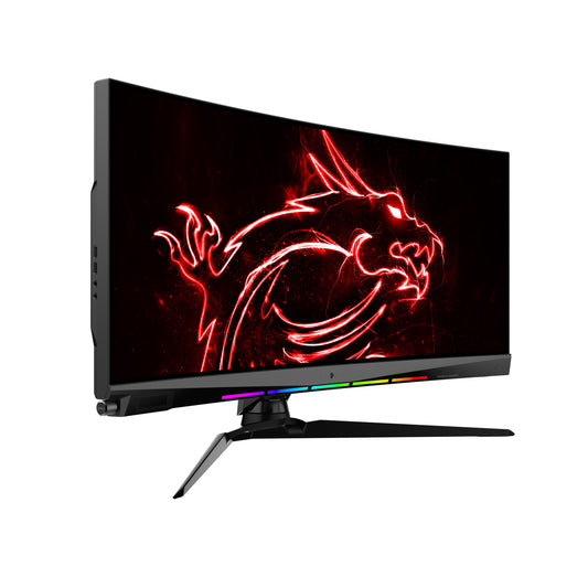 MSI Optix MEG381CQR PLUS computer monitor 37.5" 3840 x 1600 pixels UltraWide Quad HD+ LCD Black