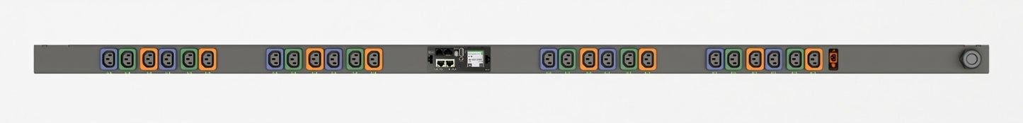 Vertiv Geist MNR5MGB0-24L138-2TL21A0A10-S-A power distribution unit (PDU) 24 AC outlet(s) 0U Black