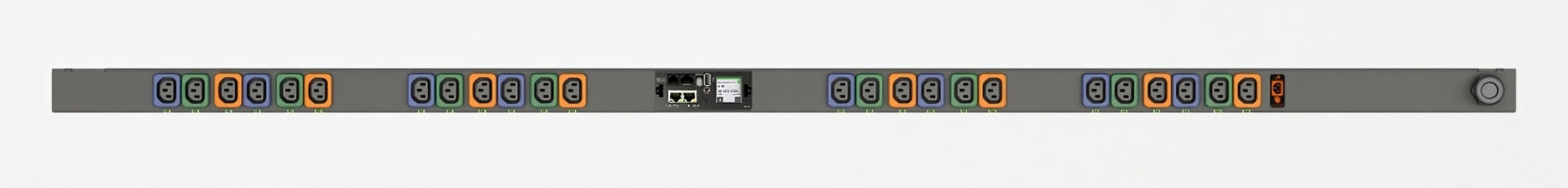 Vertiv Geist MNR5MGB0-24L138-2TL21A0A10-S-A power distribution unit (PDU) 24 AC outlet(s) 0U Black