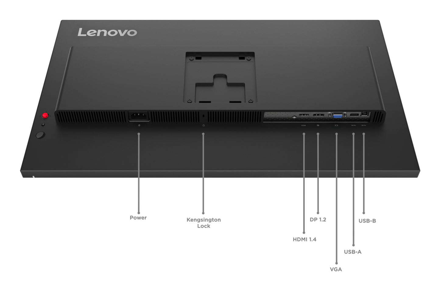 Lenovo ThinkVision T27-40 computer monitor 27" 1920 x 1080 pixels Full HD LED Black