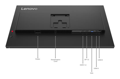 Lenovo ThinkVision T27-40 computer monitor 27" 1920 x 1080 pixels Full HD LED Black