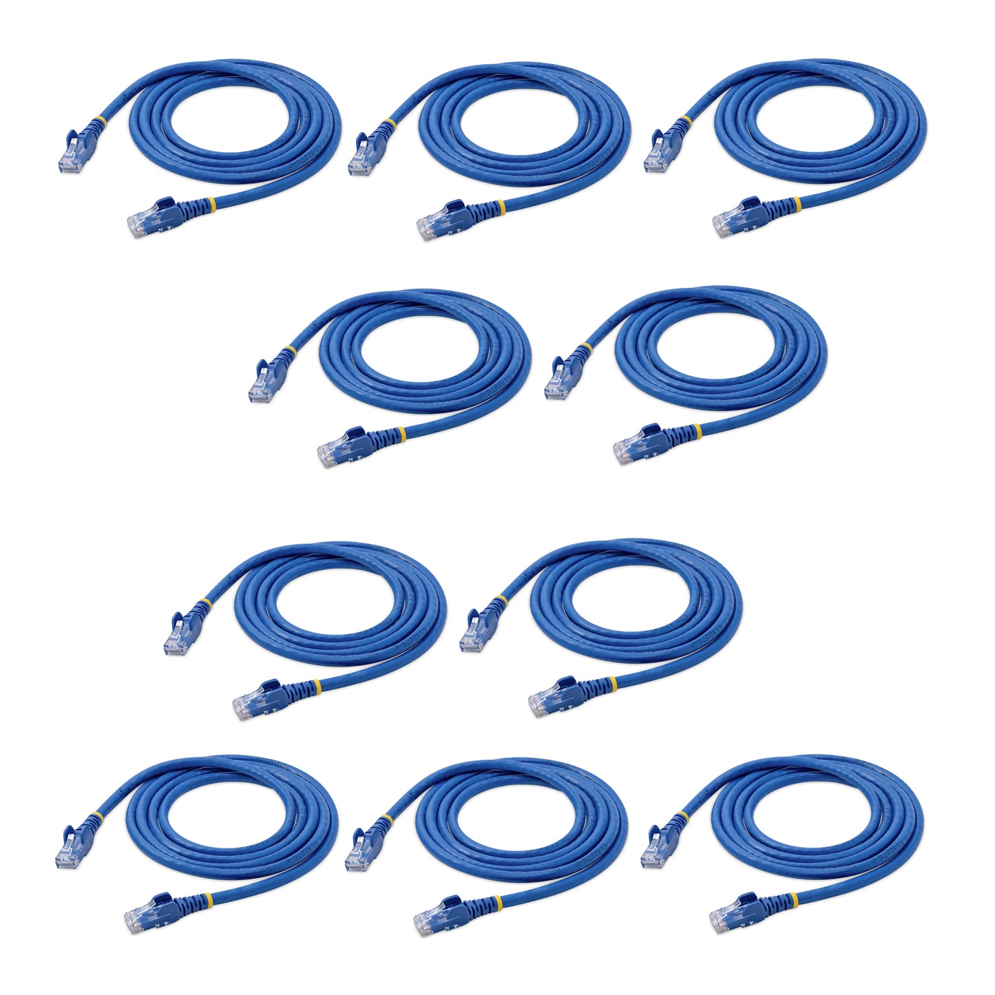 StarTech.com N6PATCH5BL10PK networking cable Blue 59.1" (1.5 m) Cat6 U/UTP (UTP)