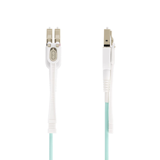 StarTech.com 450FBLCLC5PP InfiniBand/fibre optic cable 196.9" (5 m) LC LOMM Aqua color