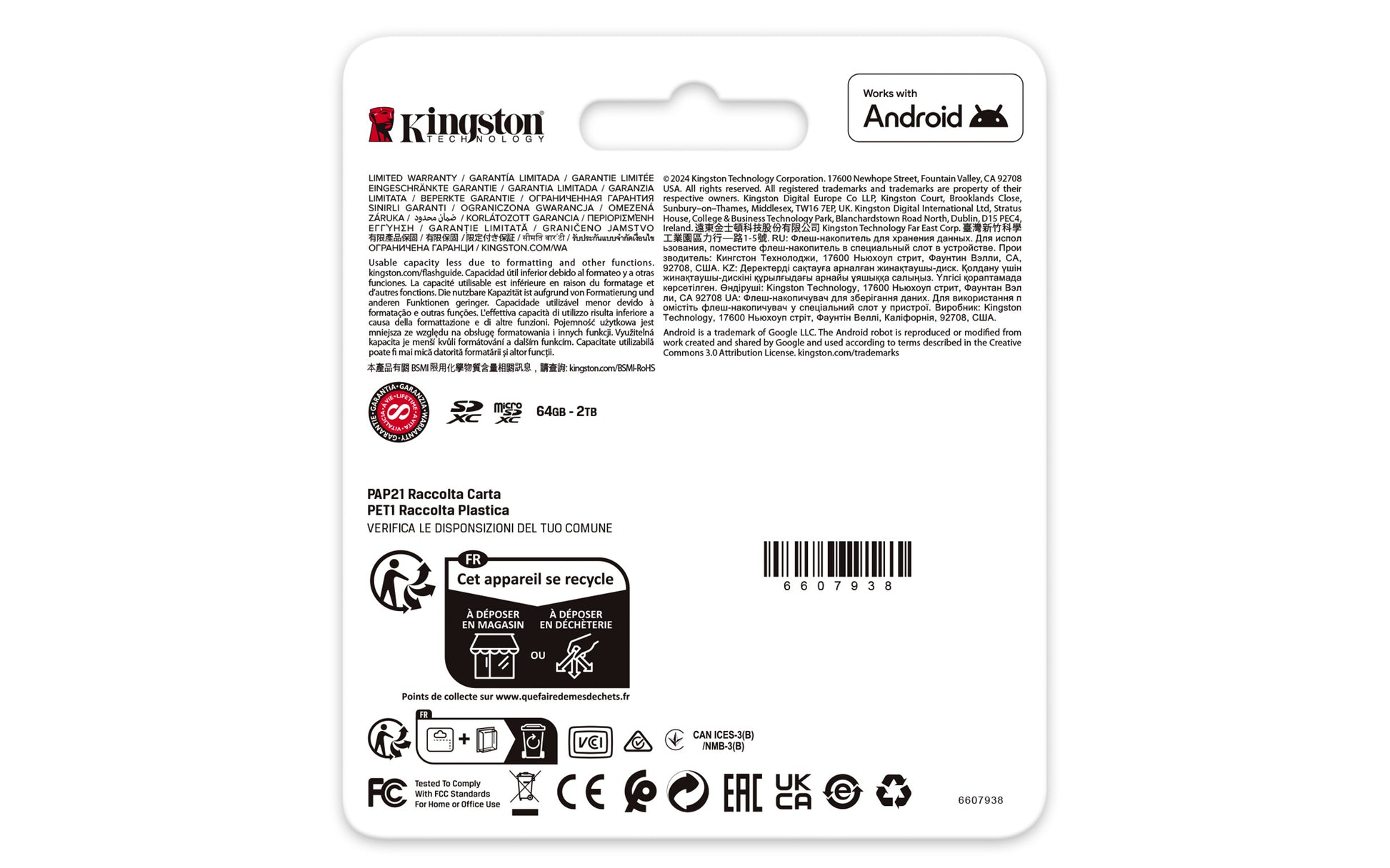 Kingston Technology Canvas Go! Plus 1 TB MicroSD UHS-I Class 10