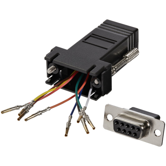 StarTech.com GC98FF DB-9 RJ-45 Black