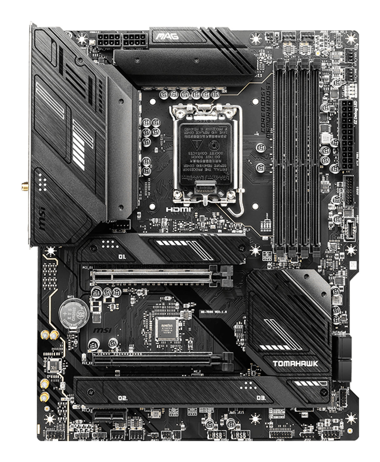 MSI MAG B760 TOMAHAWK WIFI DDR4 motherboard Intel B760 LGA 1700 ATX