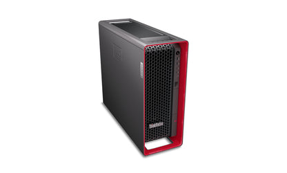 Lenovo ThinkStation P7 Intel Xeon W w7-3445 32 GB DDR5-SDRAM 512 GB SSD NVIDIA Quadro T1000 Windows 11 Pro for Workstations Tower Workstation Black, Red