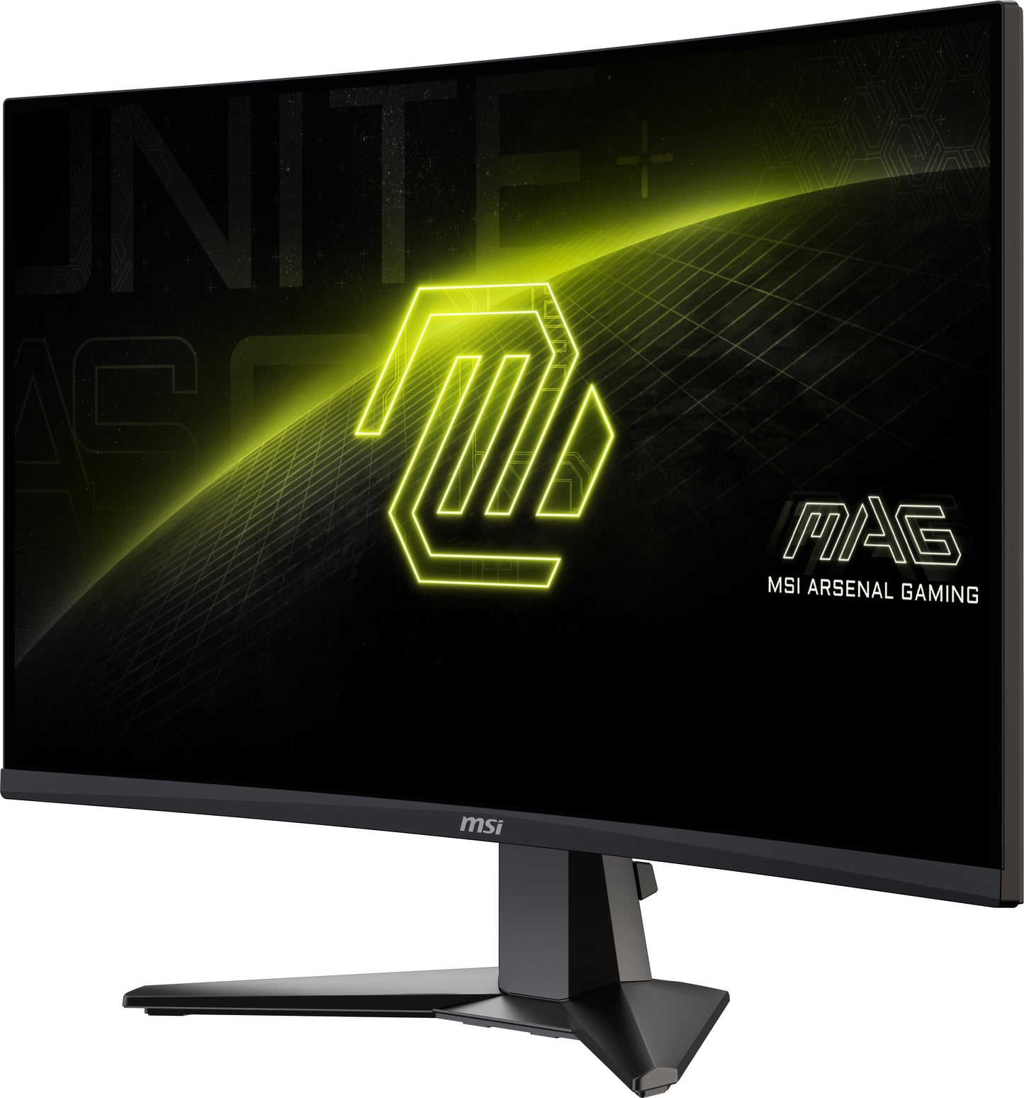 MSI MAG 27C6F computer monitor 27" 1920 x 1080 pixels Full HD LCD Black