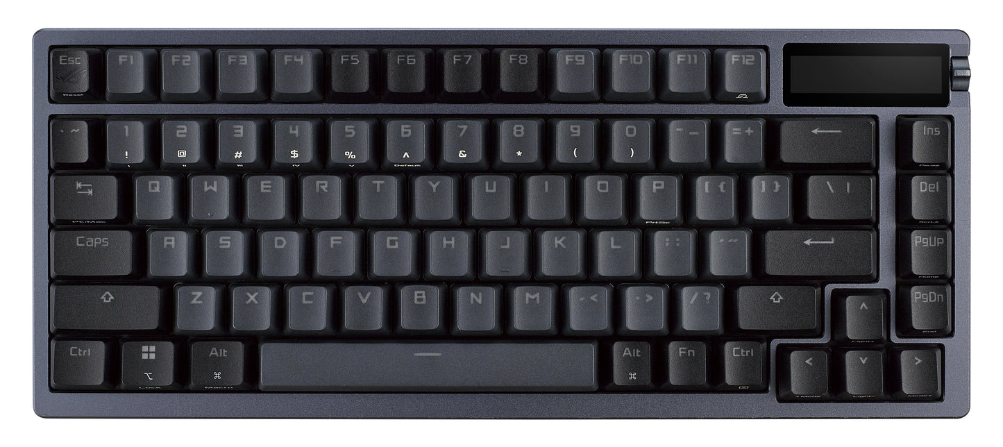 ASUS ROG AZOTH keyboard Gaming USB + RF Wireless + Bluetooth QWERTY US English Black