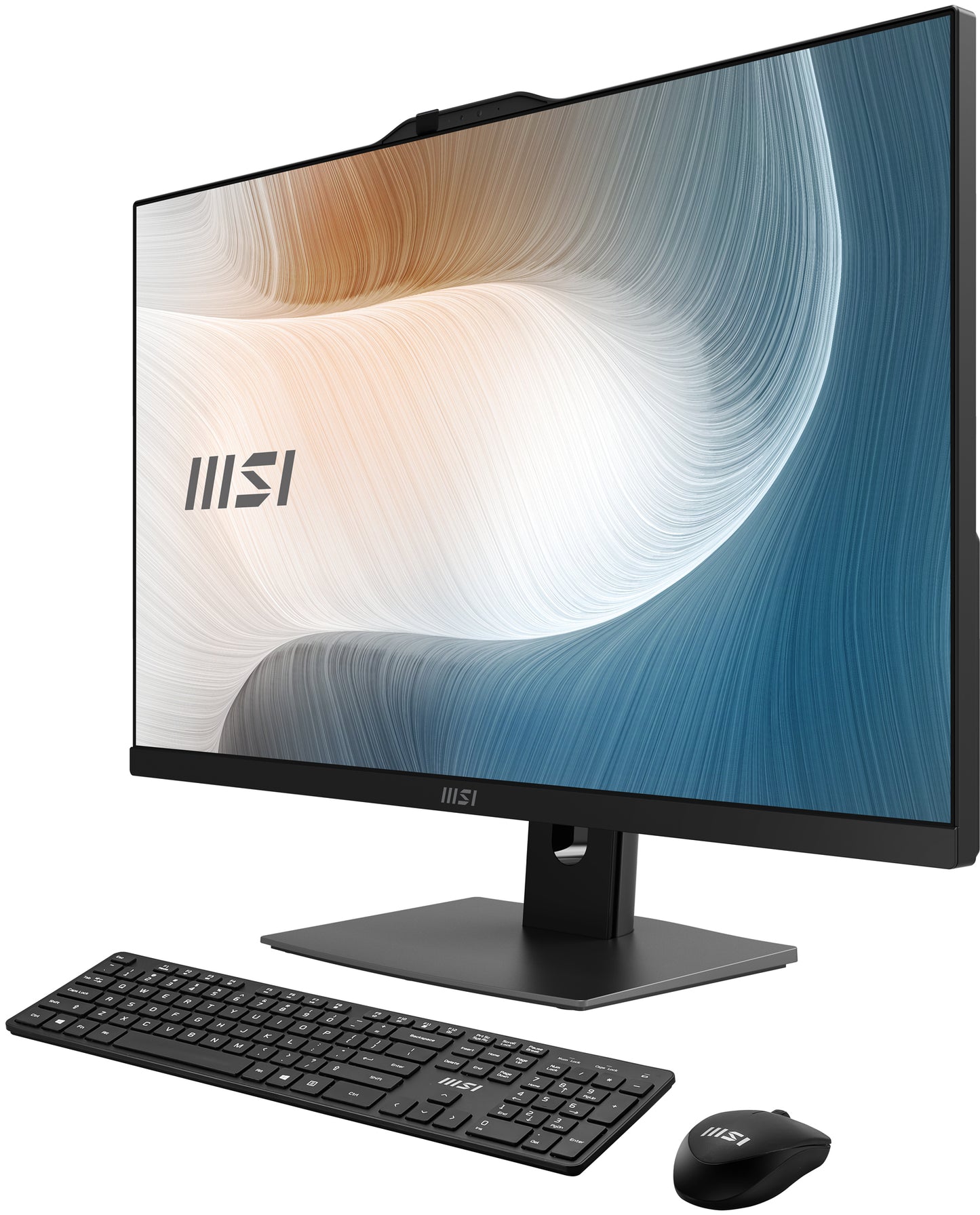 MSI Modern AM272P 1M-822US Intel Core 5 120U 27" 1920 x 1080 pixels All-in-One PC 16 GB DDR5-SDRAM 1 TB SSD Windows 11 Home Wi-Fi 6E (802.11ax) Black