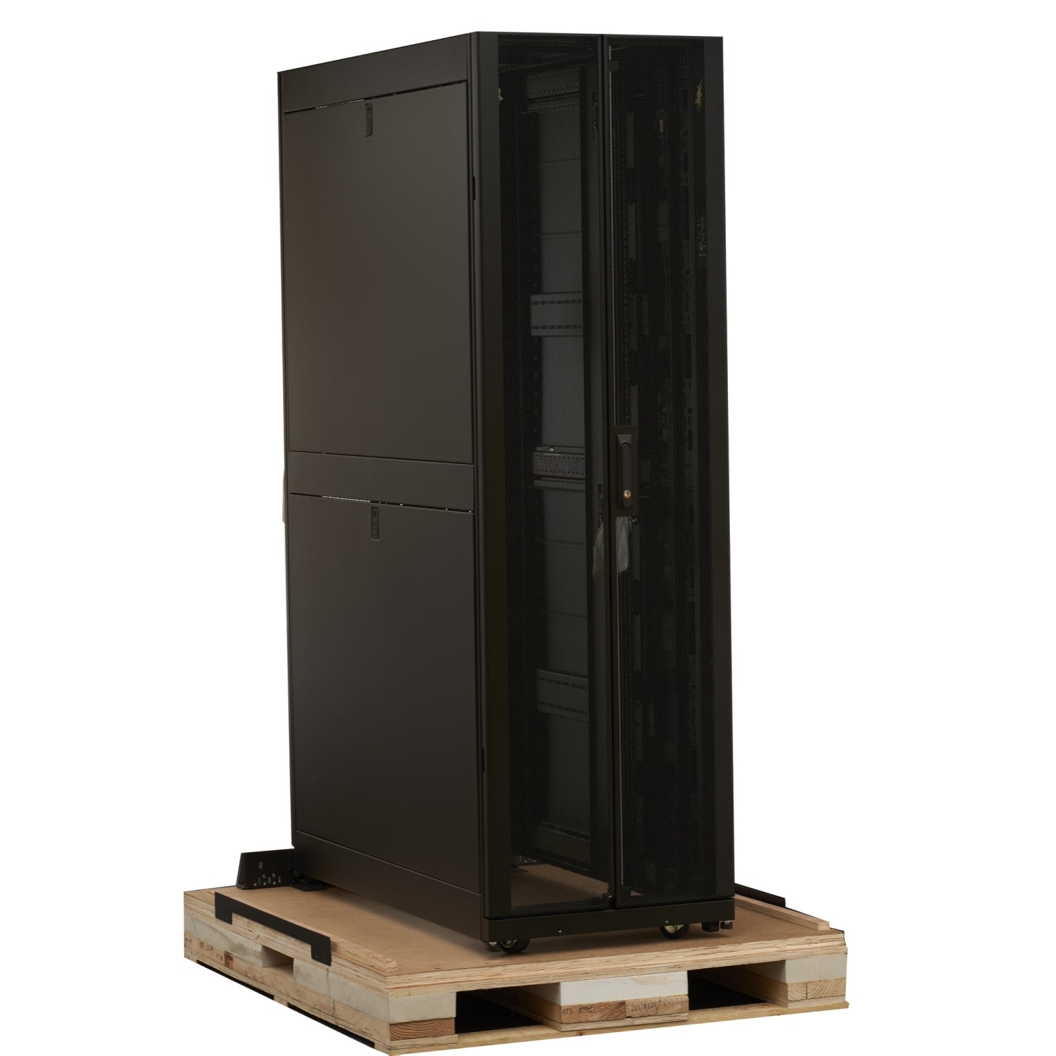 APC AR9307SP rack cabinet 48U Freestanding rack Black