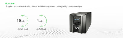 APC SMT750IC uninterruptible power supply (UPS) Line-Interactive 0.75 kVA 500 W 6 AC outlet(s)