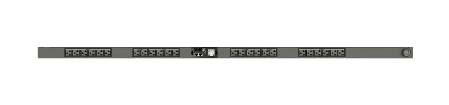Vertiv Geist MNS5MGB0-24S203-2ST5A0A10-S power distribution unit (PDU) 24 AC outlet(s) Black