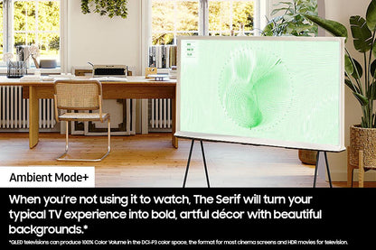 Samsung The Serif QN65LS01DAF 65" 4K Ultra HD Smart TV Wi-Fi White