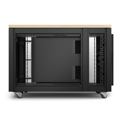 APC AR4012A rack cabinet 12U Freestanding rack Black, Maple color