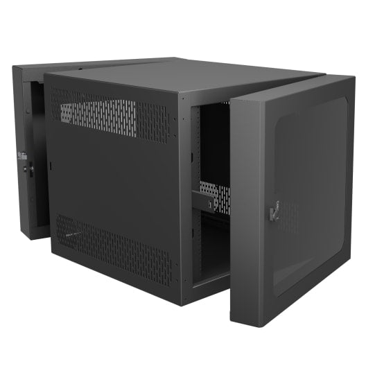 Middle Atlantic Products CWR-12-36PD4 rack cabinet 12U Wall mounted rack Black