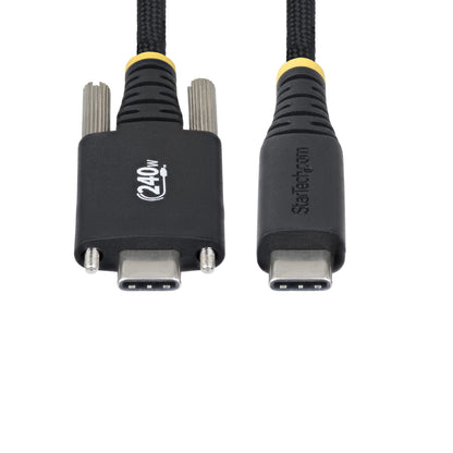 StarTech.com S2CEPR3M-USBSL-CABLE USB cable USB 2.0 118.1" (3 m) USB C Black