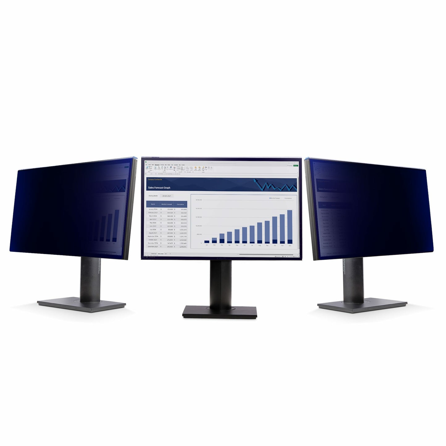 StarTech.com 2469A-PRIVACY-SCREEN display privacy filters 24" Monitor Frameless display privacy filter