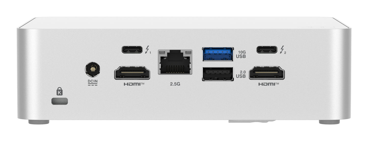ASUS NUC 15 Pro+ RNUC15CRSU5063AU Silver 225H